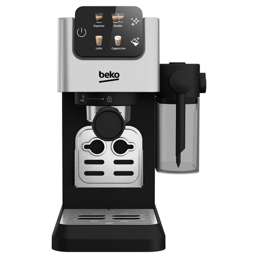 beko - Espresso Coffee Machine 15 Bar 1628W + Milk Container