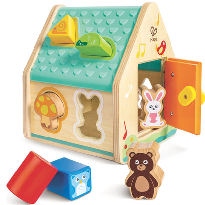 Hape - Critter House Shape Sorter