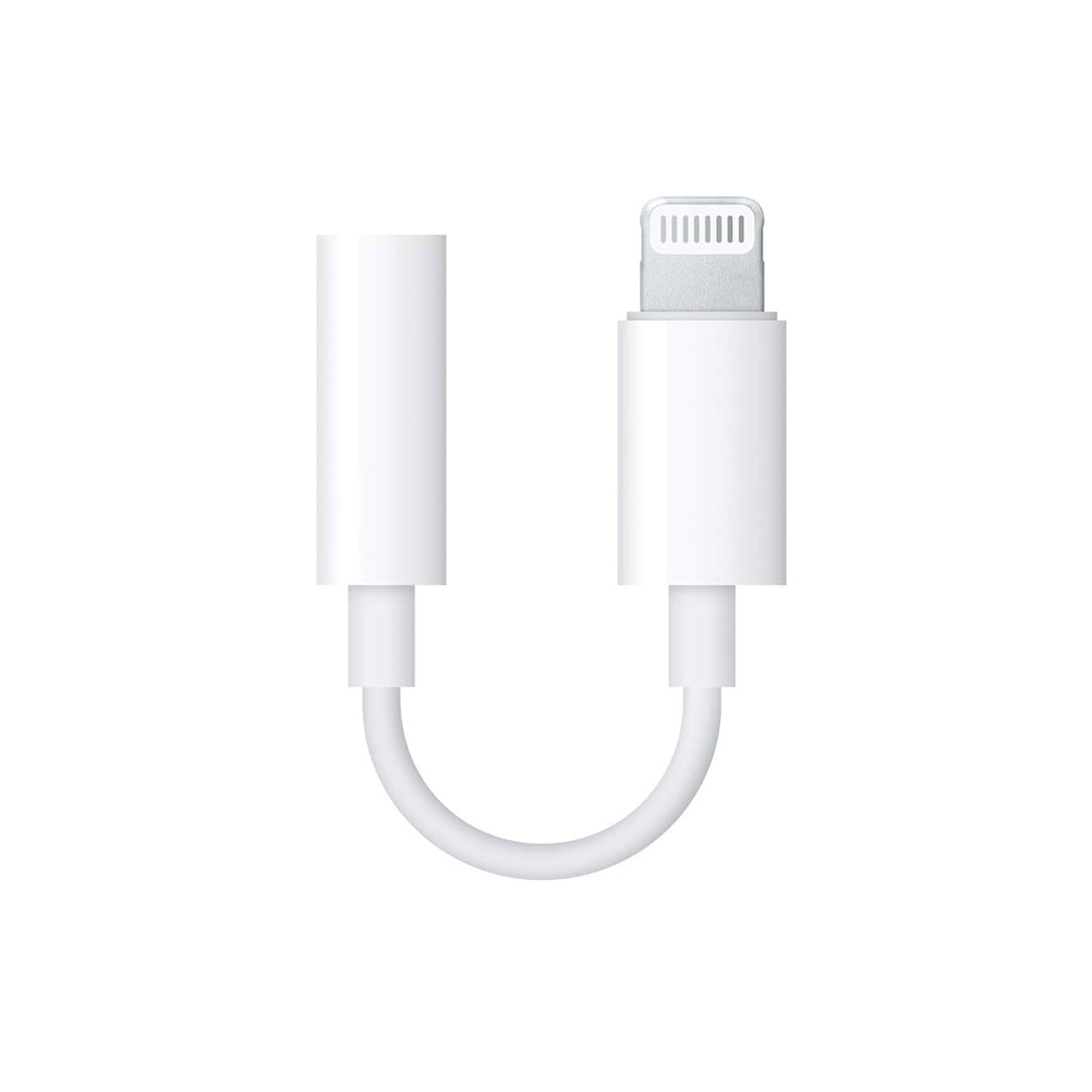 Apple - Lightning Headphone Jack Adapter