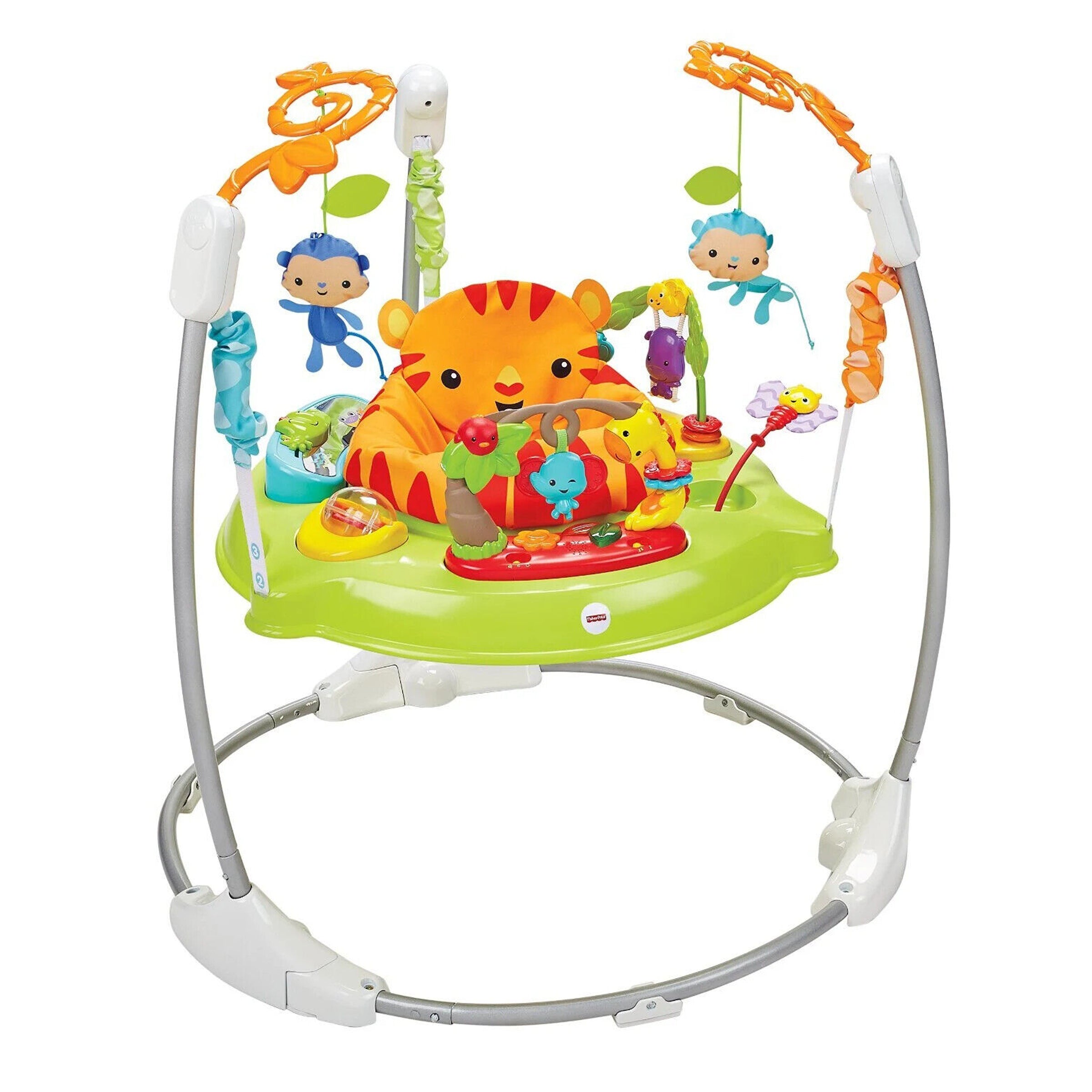 Fisher-Price - Big Roarin Rainforest Jumperoo - Baby Activity Center