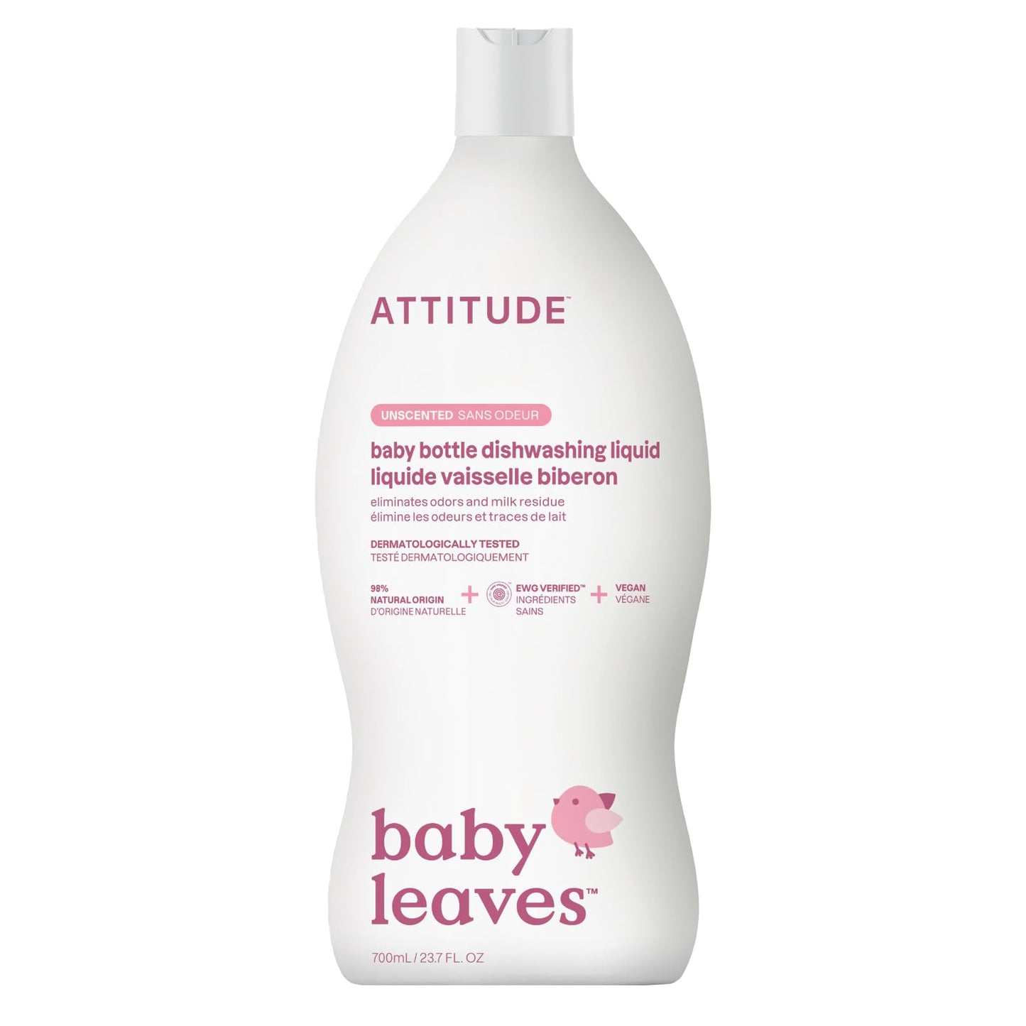 Baby Bottle & Dishwashing Liquid 700ml | Unscented