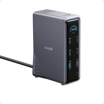 Anker - Prime Charging Docking Station | 14- in-1, Dual Display, 160W