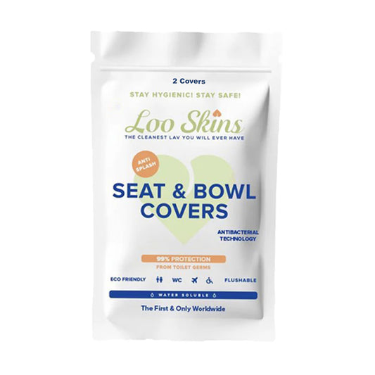 Loo Skins - Seat & Bowl Covers | Double Pack