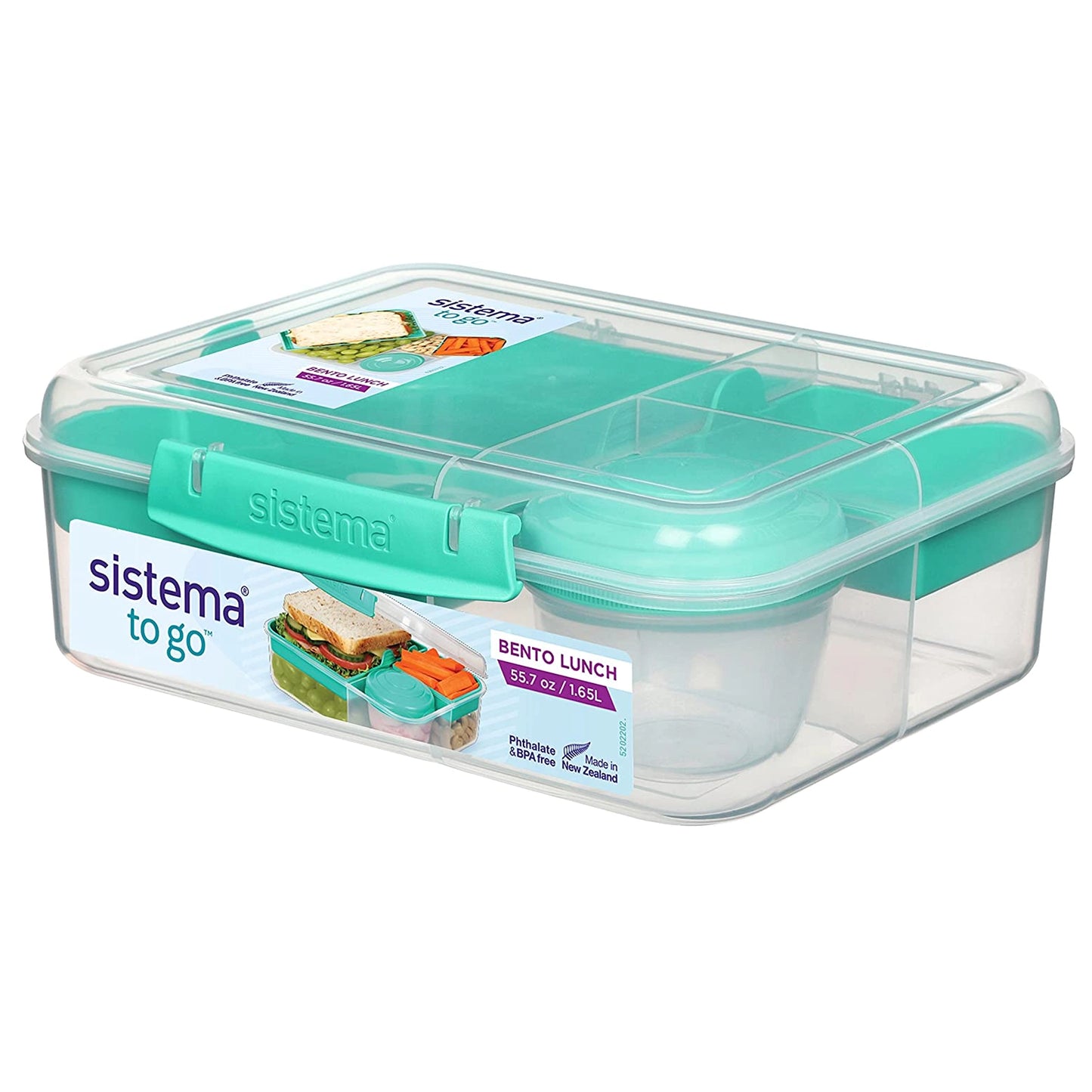 SISTEMA Bento Lunch TO GO 1.65L - Teal - BambiniJO | Buy Online | Jordan