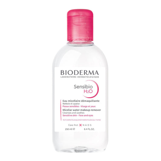 Bioderma - SENSIBIO H2O 250ml Solu | Makeup remover and face cleansing for sensitive skin