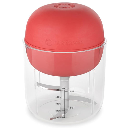 Nutricook - Choppi Rechargable Chopper | 500ml | Red