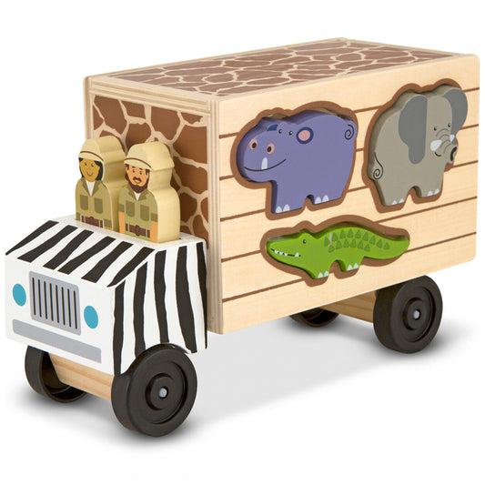 Melissa & Doug Safari Animal Rescue Truck Puzzle 2Y+