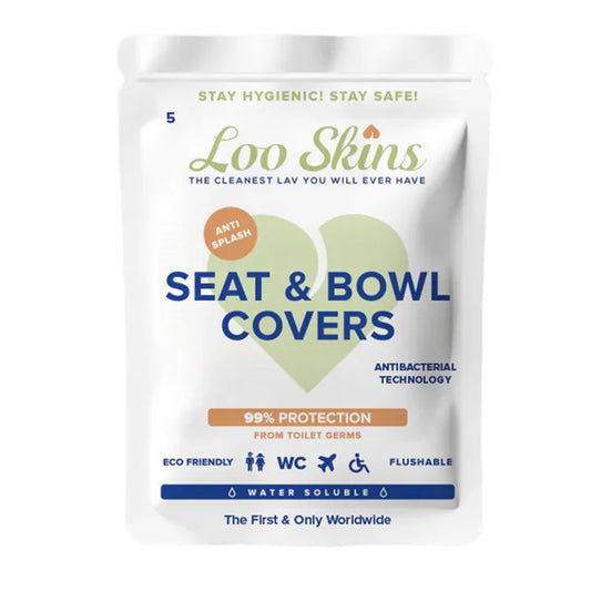 Loo Skins - Seat & Bowl Covers | 5 Pack