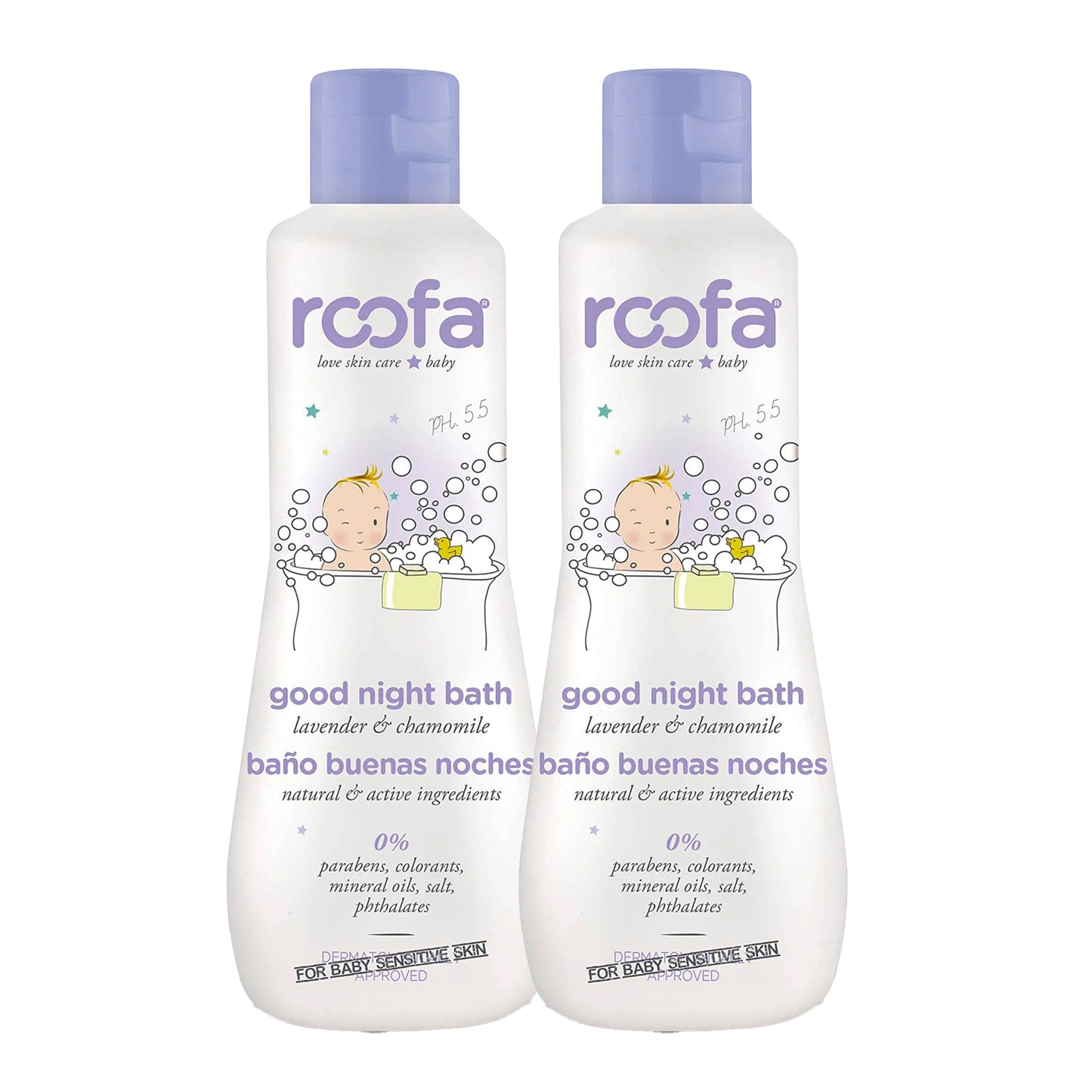 Roofa - Good Night Bath | Sensitive Skin | 200ml | Buy 1 Get 1