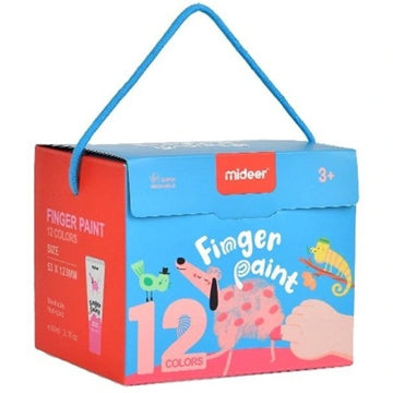 Mideer - Finger Paint Box | 12 Colors