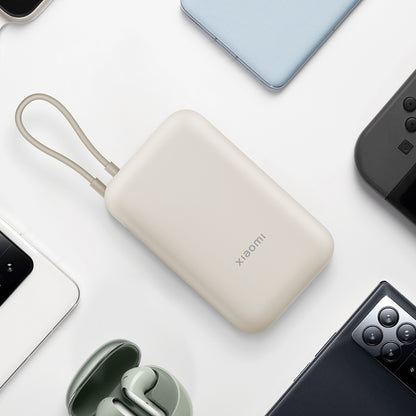 Xiaomi - Power Bank 10000mAh Integrated Cable | Tan GL