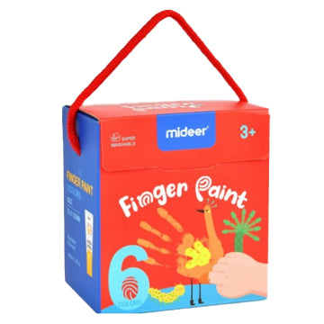 Mideer - Finger Paint Box | 6 Colors