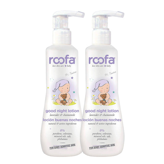 Roofa - Good Night Body Lotion | Sensitive Skin | 200ml | Buy 1 Get 1