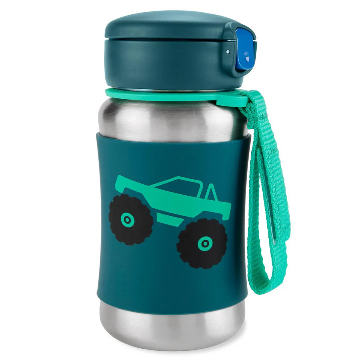 Skip Hop - SPARK STYLE  Stainless Steel Straw Bottle - Truck