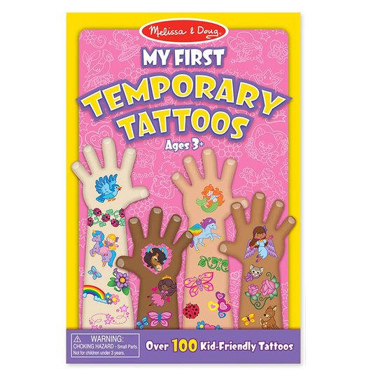 Melissa & Doug  - My First Temporary Tattoos - Pink