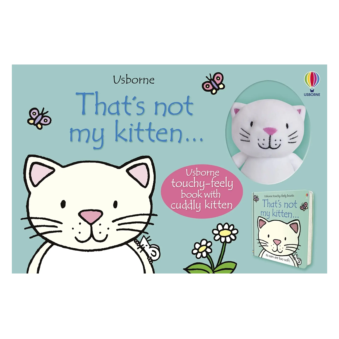 That's not my Kitten - Touchy-Feely Book + Toy