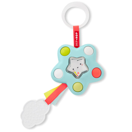 Skip Hop - Baby Silver Lining Cloud Pop Star Baby Sensory Toy