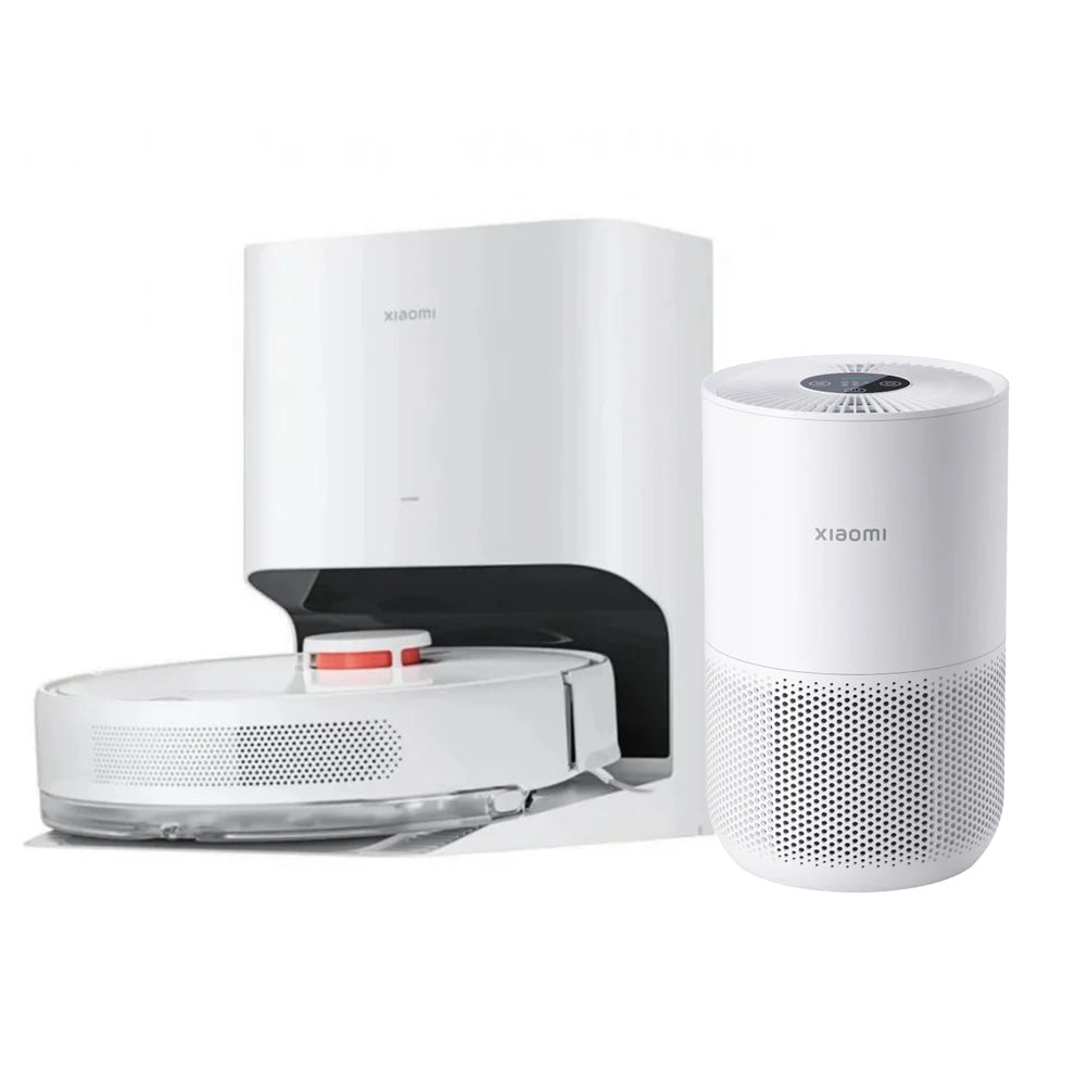 Xiaomi - Smart Air Purifier 4 Compact + Robot Vacuum X10 Offer