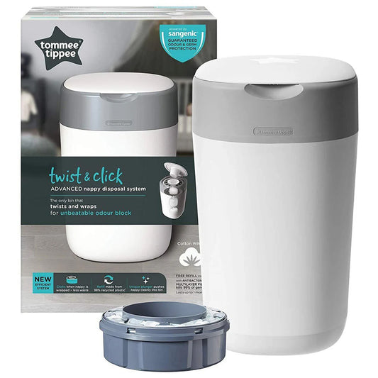 Tommee Tippee Twist & Click Disposal System | With 1 Cassette Inside