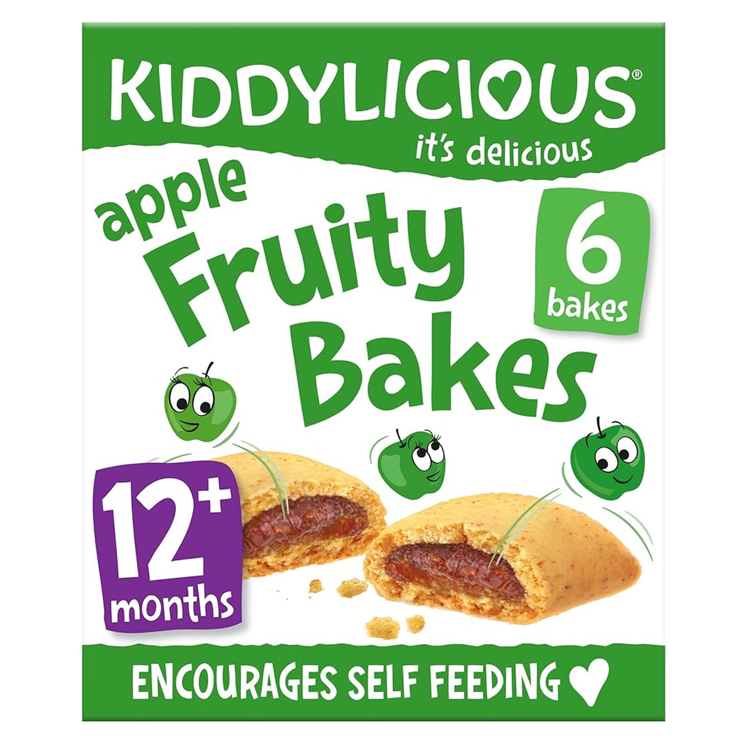 Kiddylicious - Apple Fruity Bakes | 6 Pack