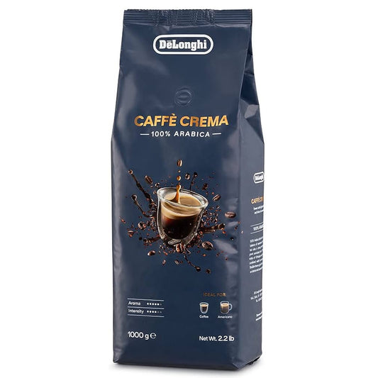 De'Longhi - Caffè Crema Coffee Beans | 100% Arabica | 1kg