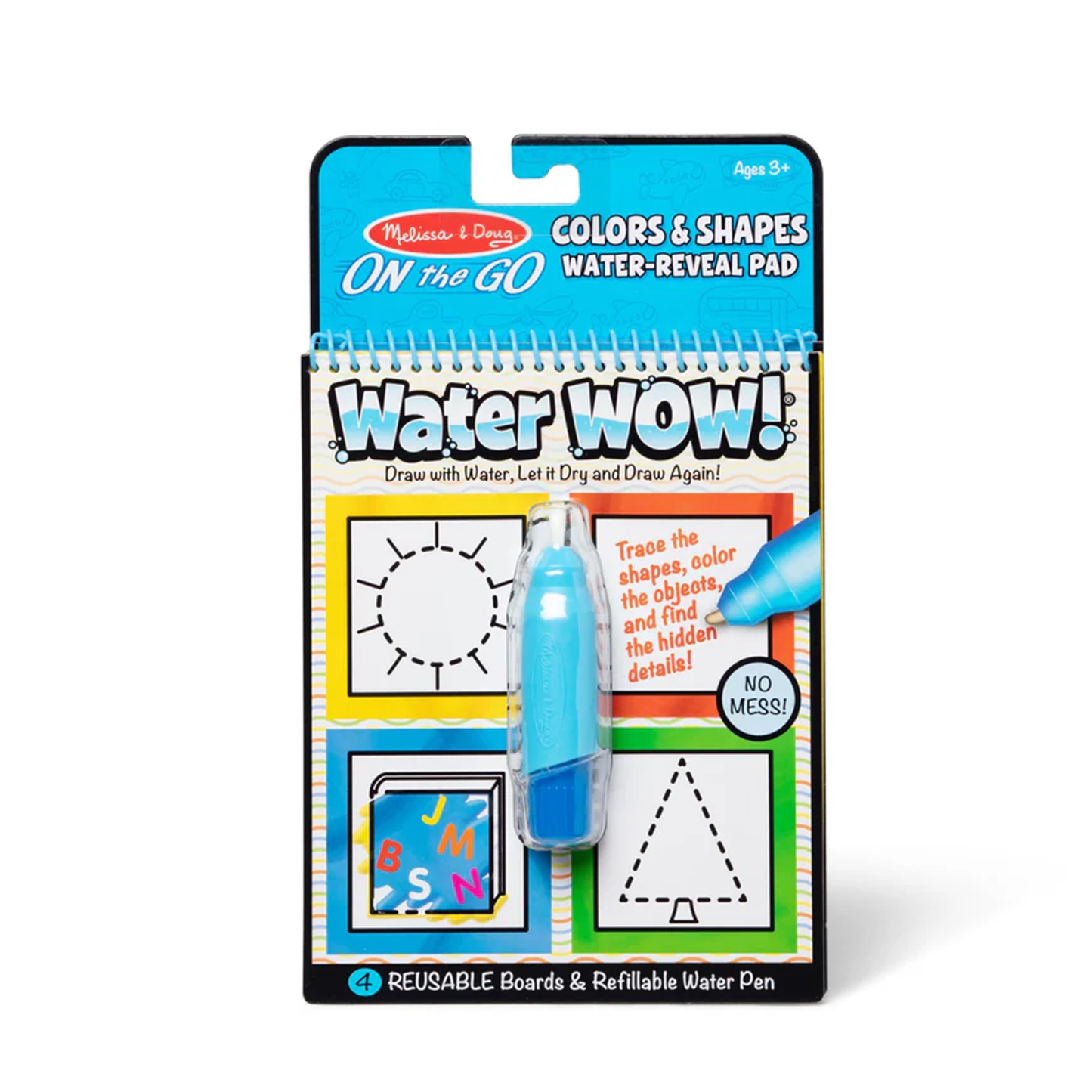 Melissa & doug Water Wow! - Colors & Shapes Water Reveal Pad