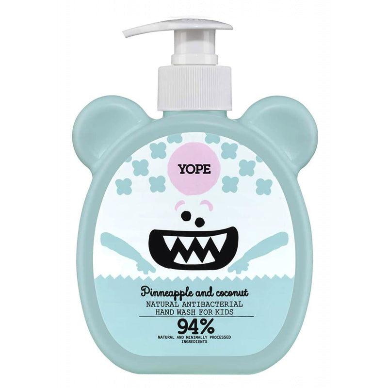 YOPE KIDS Natural anti bacterial Hand Soap Pineapple and Coconut 400ml