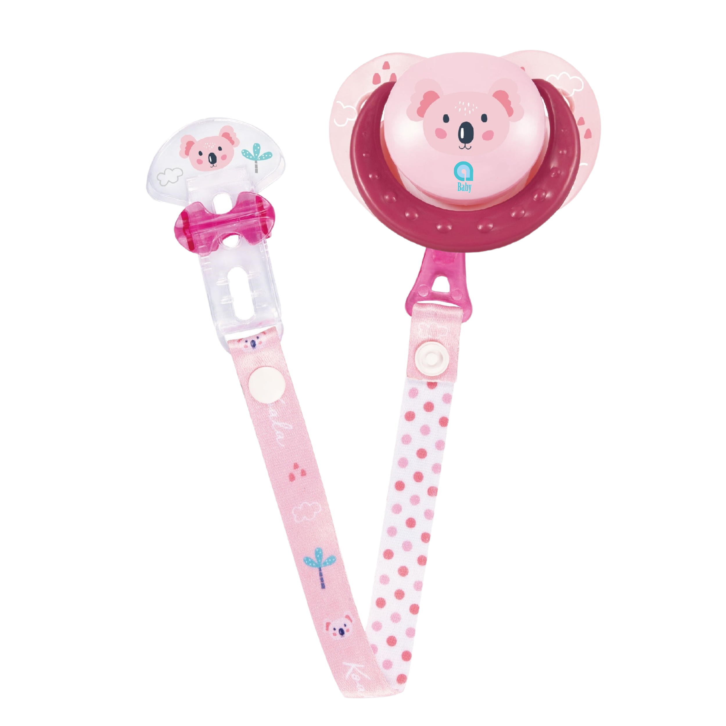 aBaby - Orthodontic Pacifier with Chain | 0M+