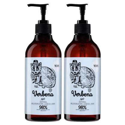 YOPE Natural Liquid Hand Soap Verbena 500ml | BUY 1 GET 1