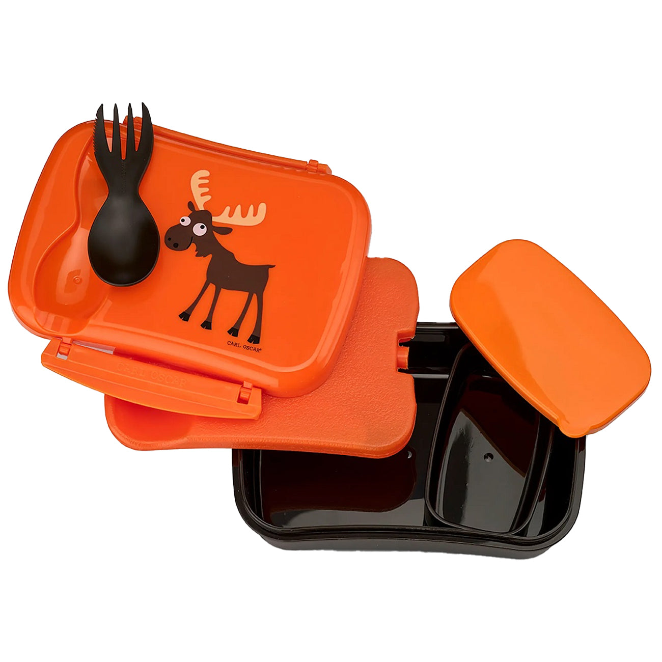 Carl Oscar - N'ice Box Kids Lunch box with Cooling Pack | Orange Moose