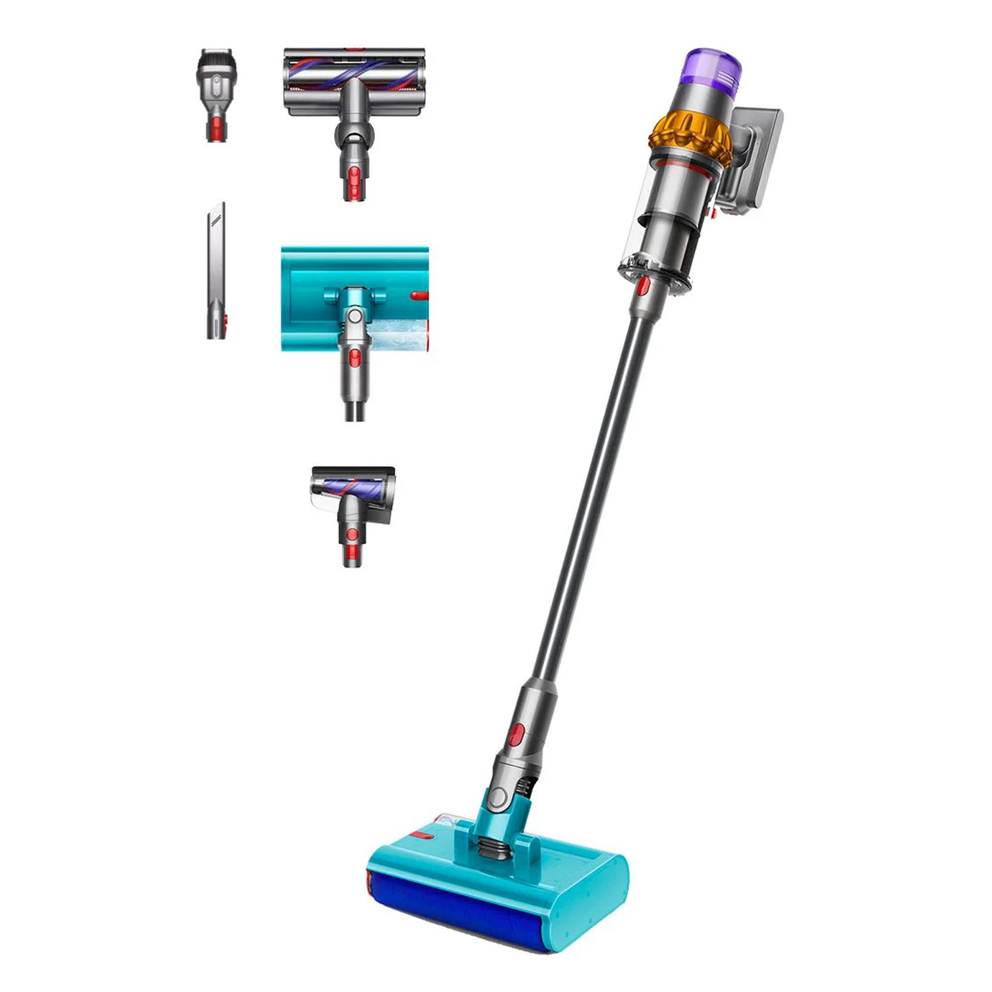 Dyson - V15s Detect Submarine Cordless Vacuum | 230 AW | 0.76 L | 60 Minutes Run Time