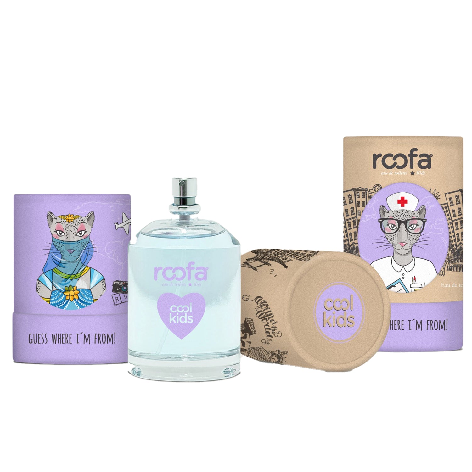 Roofa - Girls Eau de Toilette | Zulima Emirates Edition Cool Kids | 100ml