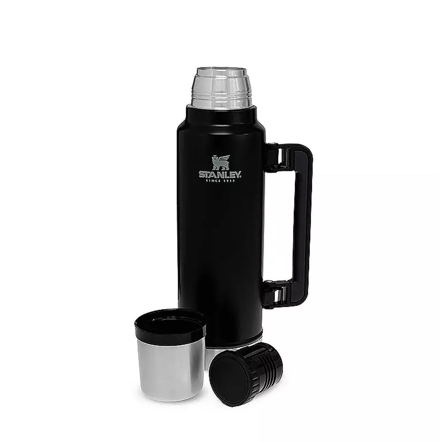 Stanley - The Legendary Classic Bottle | Matte Black Pebble | 1.4L