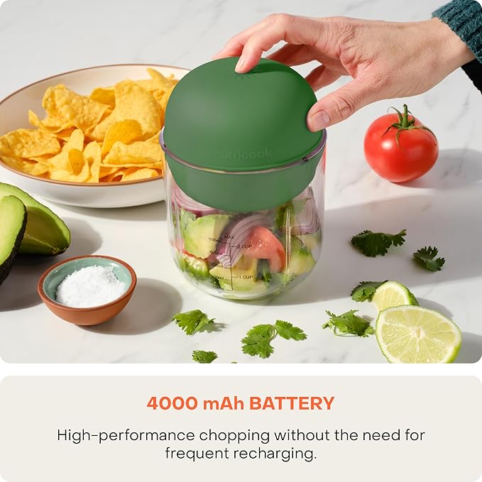 Nutricook - Choppi Rechargable Chopper | 500ml | Green