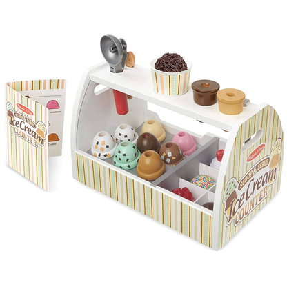 Melissa & Doug Scoop & Serve Ice Cream Counter 3Y+