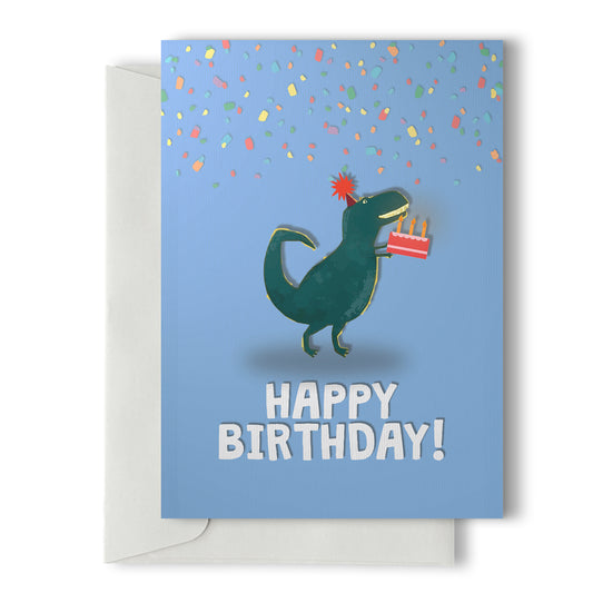 Greeting Card | Birthday Dino