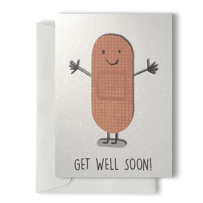 Greeting Card | Get Well Soon | BAND AID