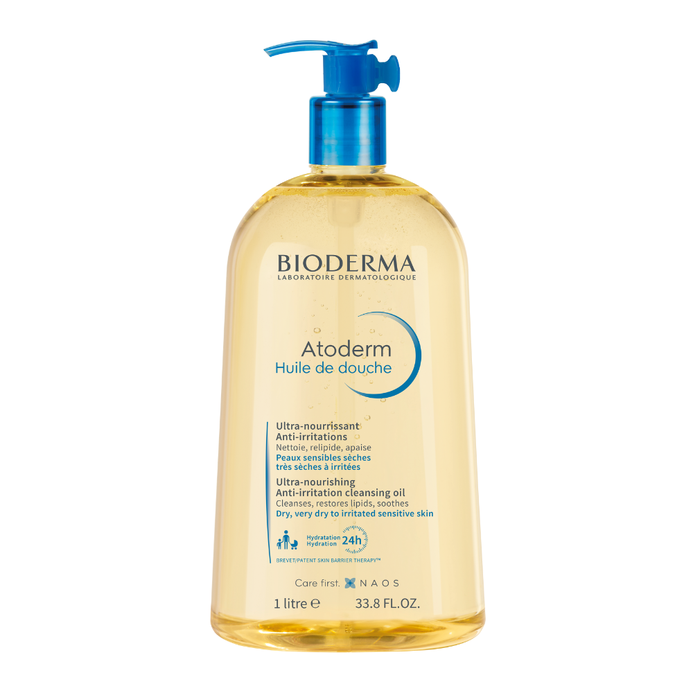 Bioderma - Cleansing Shower Oil - Atoderm Ultra-nourishing Anti-irritation 1L