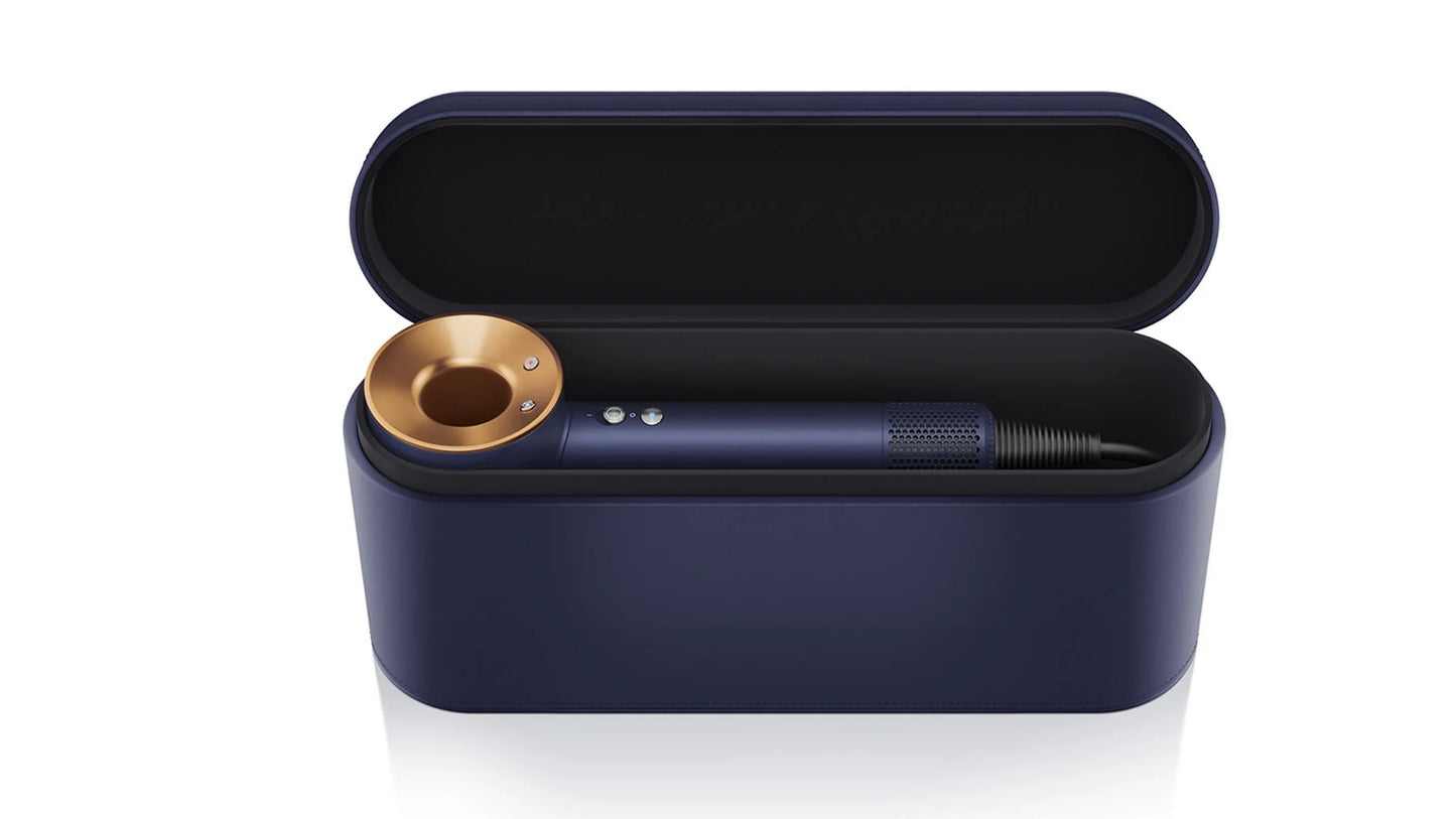 Dyson - Supersonic Hair Dryer + Case - Prussian blue/Rich copper