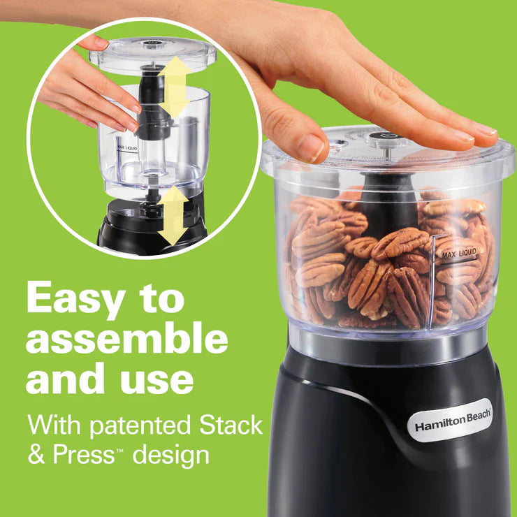 Hamilton Beach - Stack & Press™ Food Chopper - 710ml