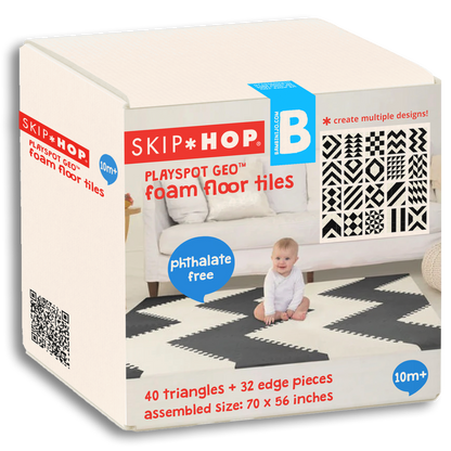 Skip Hop Playspot Geo Kid Foam Tiles