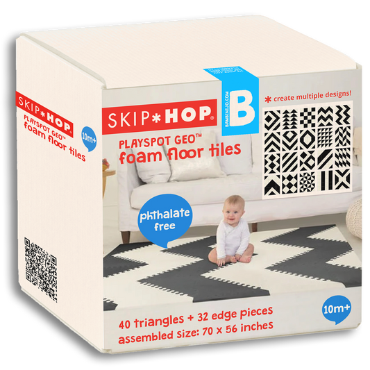 Skip Hop Playspot Geo Kid Foam Tiles