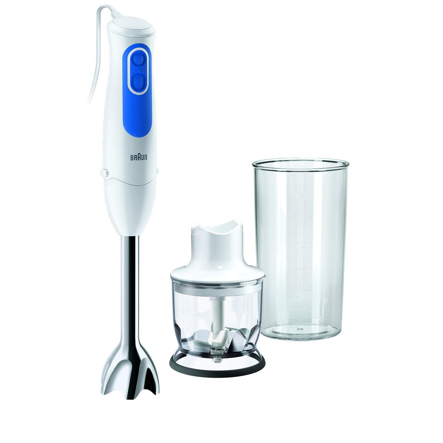 Braun - MultiQuick 3 Hand Blender 700 watt White Blue