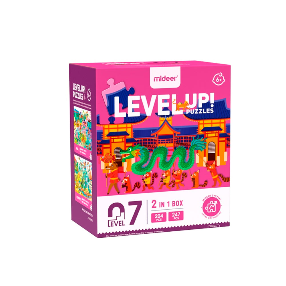 Mideer - Level Up Puzzle 7 World Travel