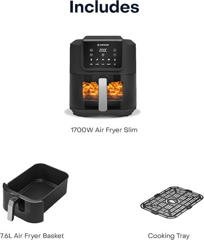 Nutricook - Air Fryer Slim | 7.6L | 1700 Watt