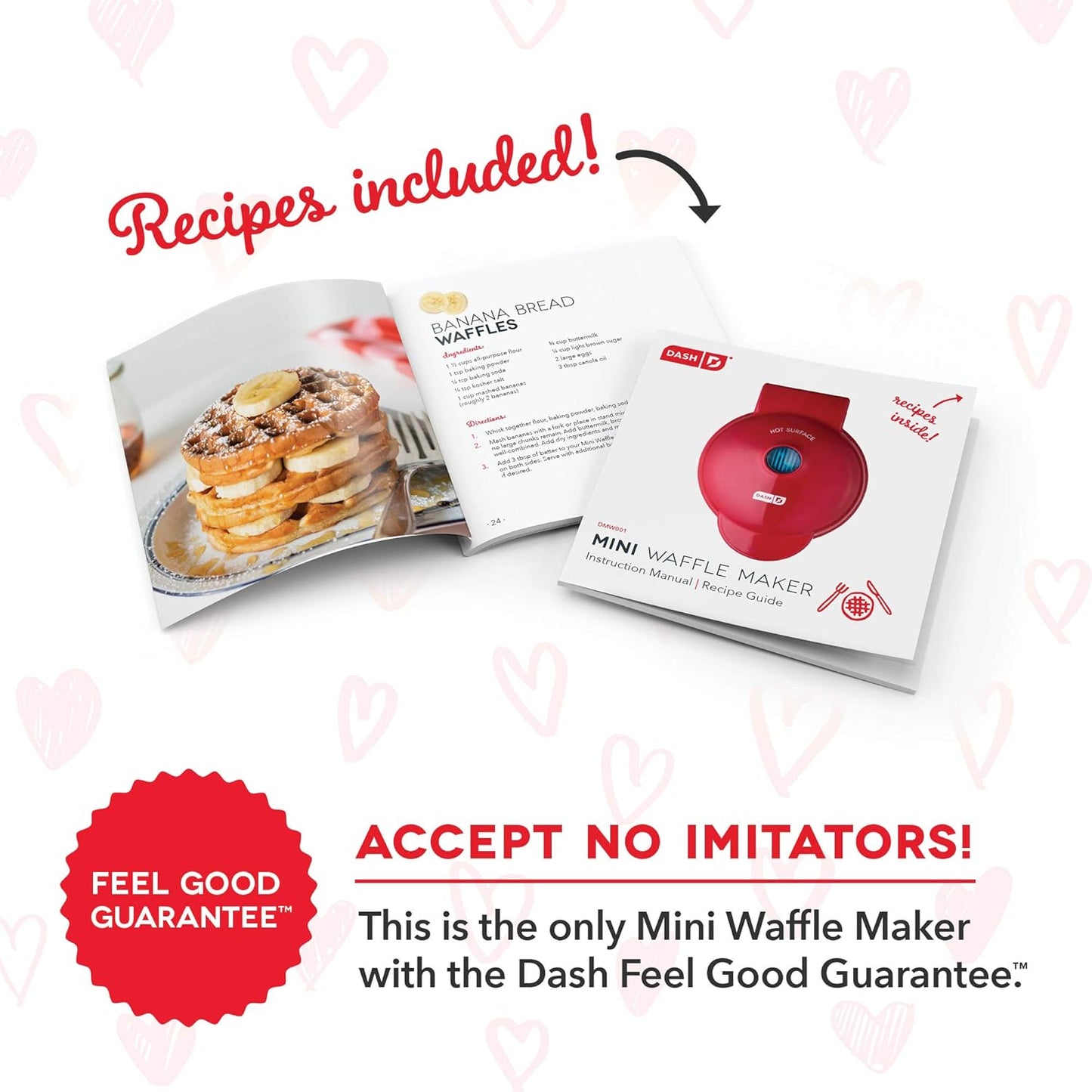 Dash - Waffle Maker | Red