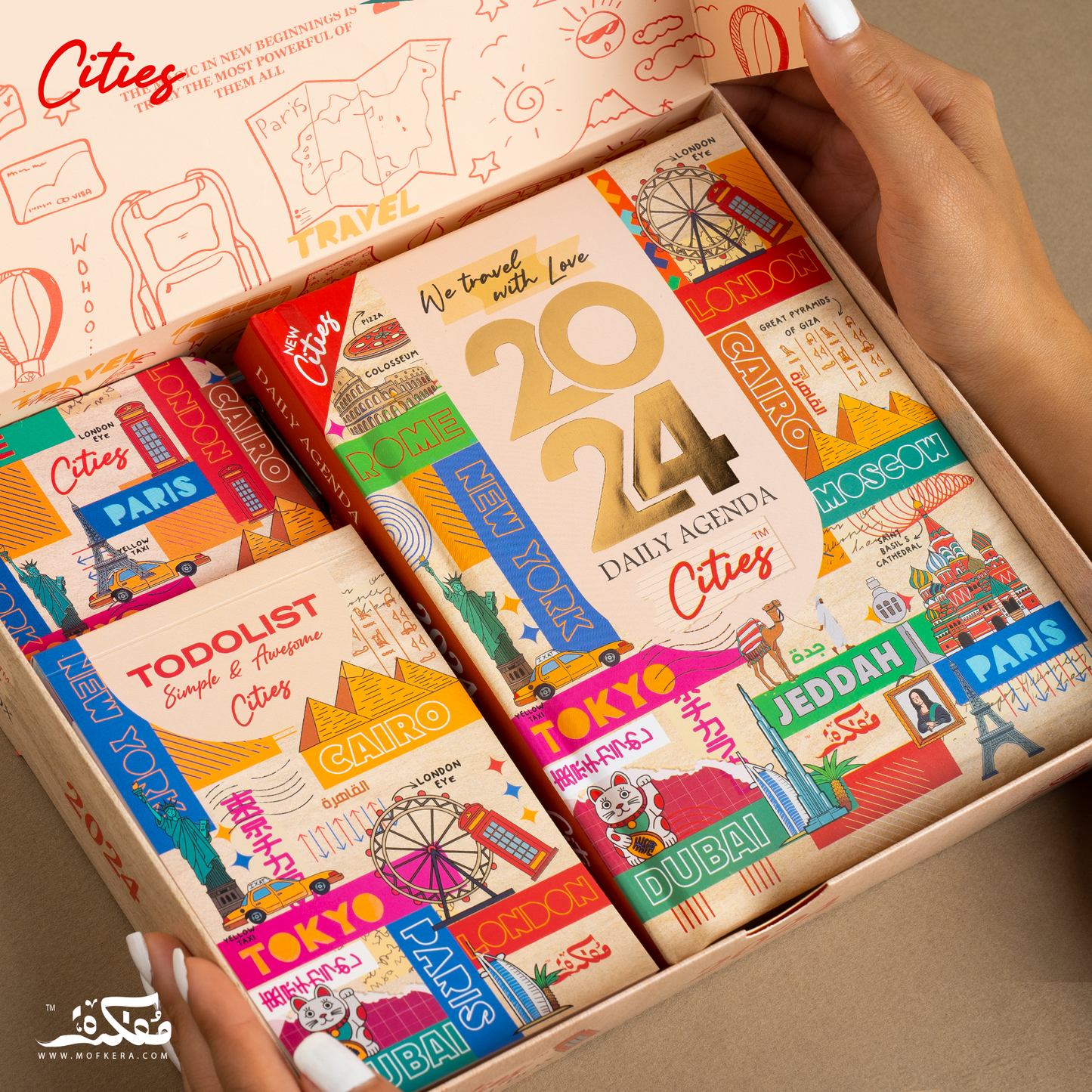 Mofkera | مفكرة | Cities Gift Box 2024 Agenda