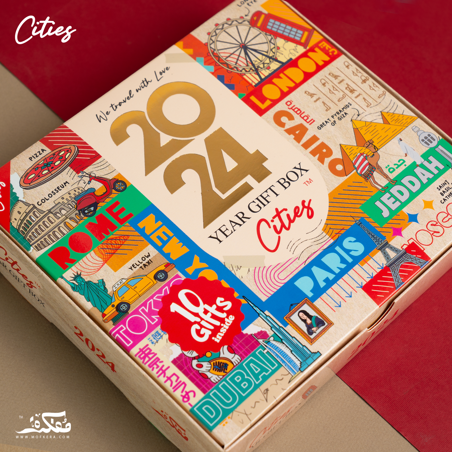 Mofkera | مفكرة | Cities Gift Box 2024 Agenda