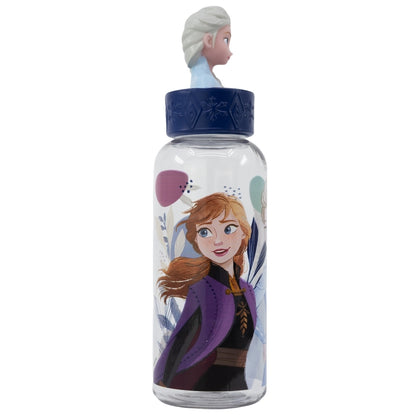 Stor - 3D Cozen Figurine Bottle 560ml | FROZEN TRUST THE JOURNEY