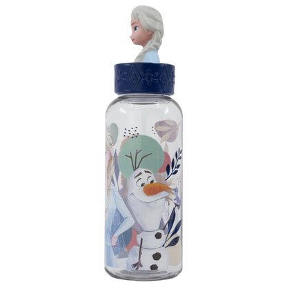 Stor - 3D Cozen Figurine Bottle 560ml | FROZEN TRUST THE JOURNEY